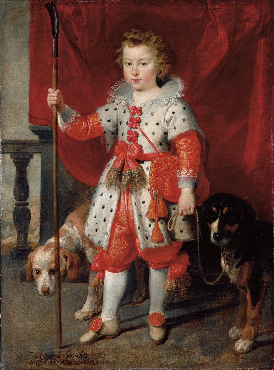 Portrét chlapce, tradičně nazývaného Francois de Boisschot od Cornelis de Vos