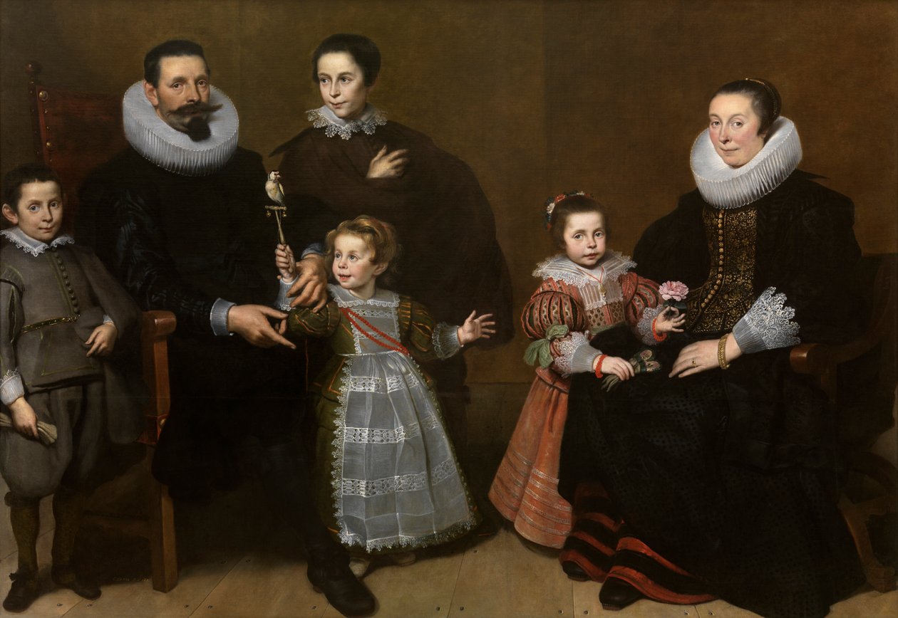 Portrét rodiny od Cornelis de Vos