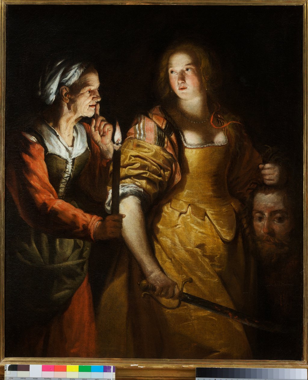 Judita s hlavou Holoferna, počátek 17. století (olej na plátně) od Cornelis de Wael