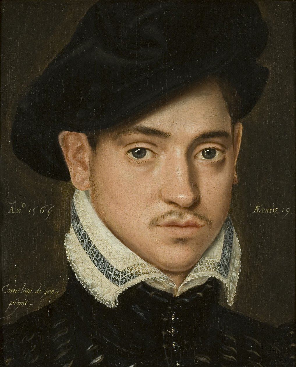 Portrét mladého muže od Cornelis de Zeeu