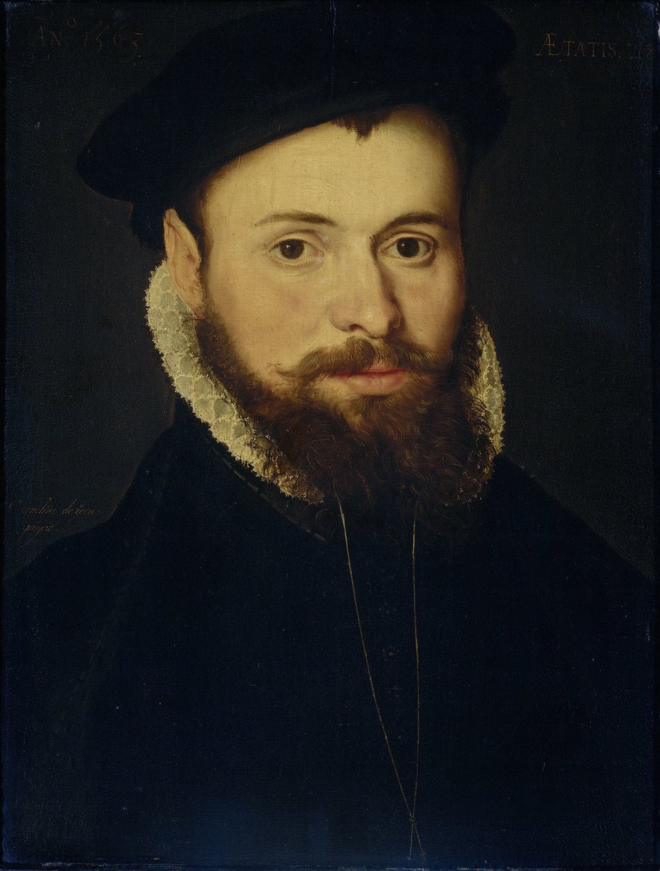 Portrét mladého muže od Cornelis de Zeeuw