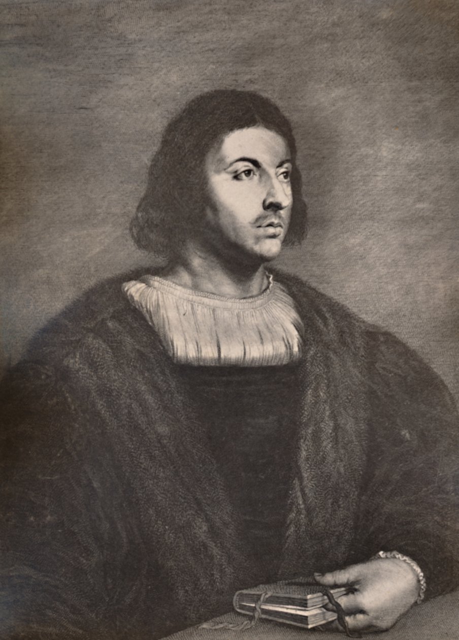 Giovanni Boccaccio, italský renesanční spisovatel, básník a humanista 17. století 1894 od Cornelis van Dalen II