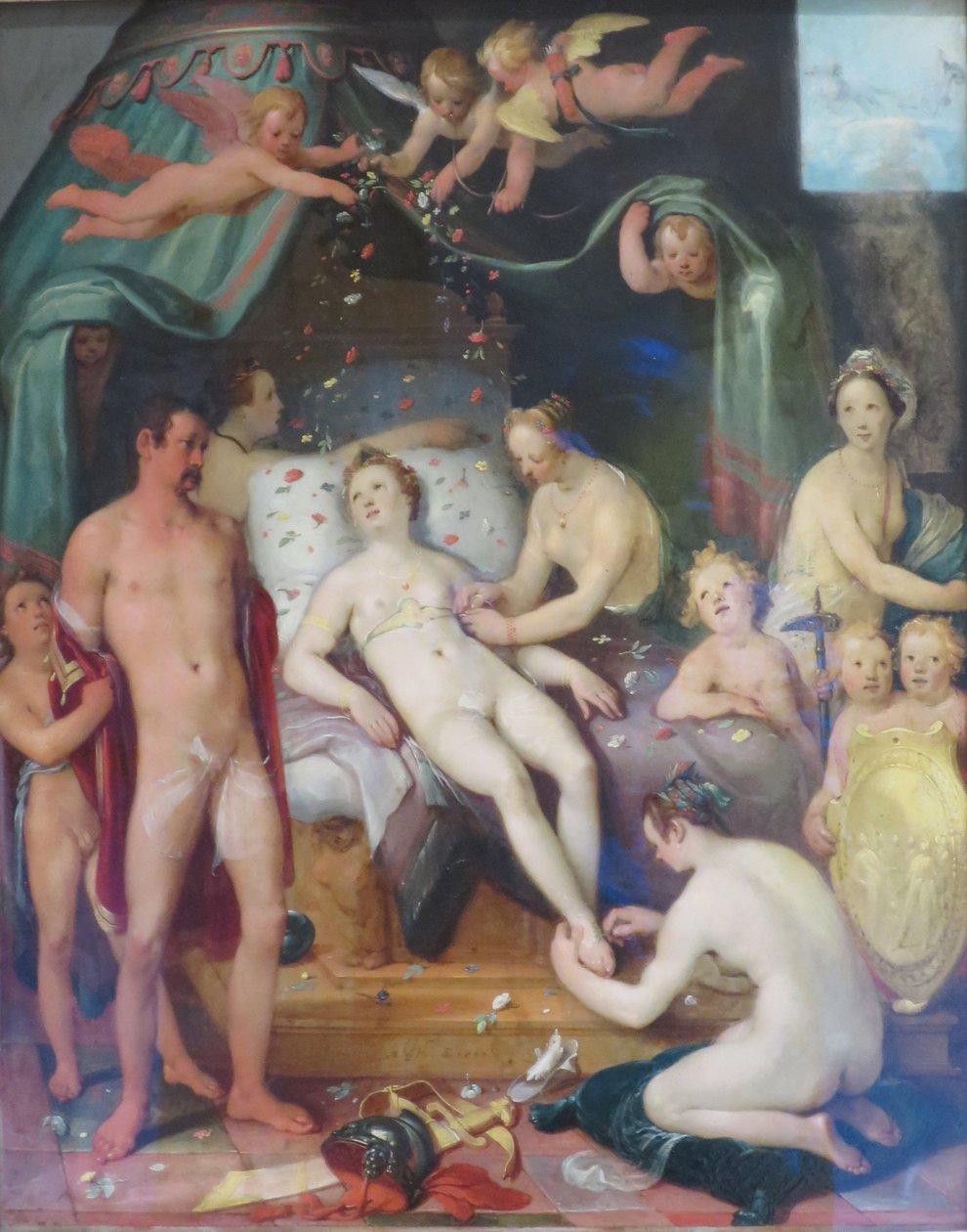 Mars a Venuše od Cornelis van Haarlem