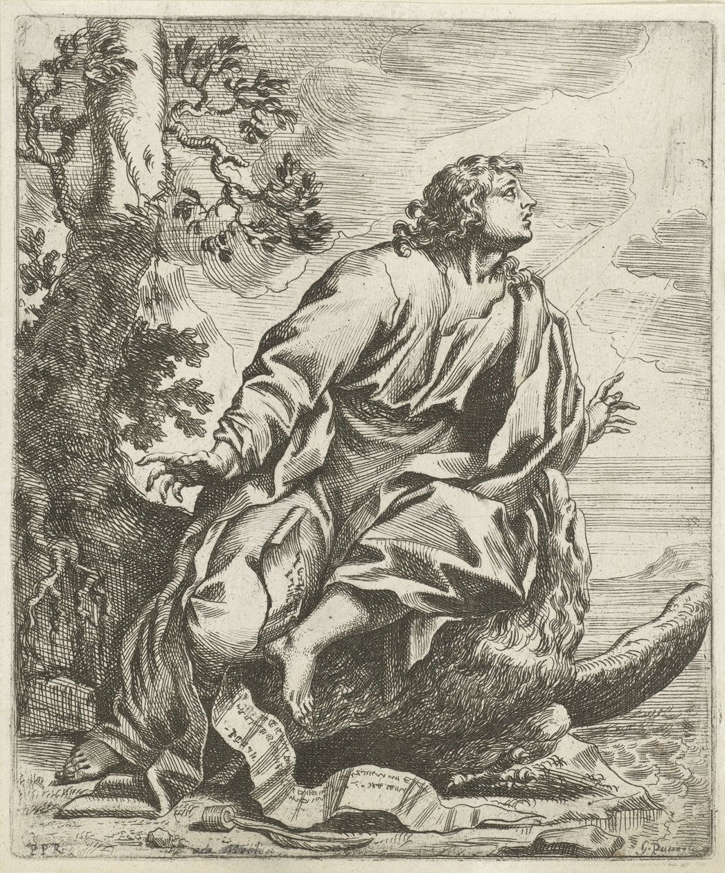 Jana Evangelisty od Cornelis van Merlen