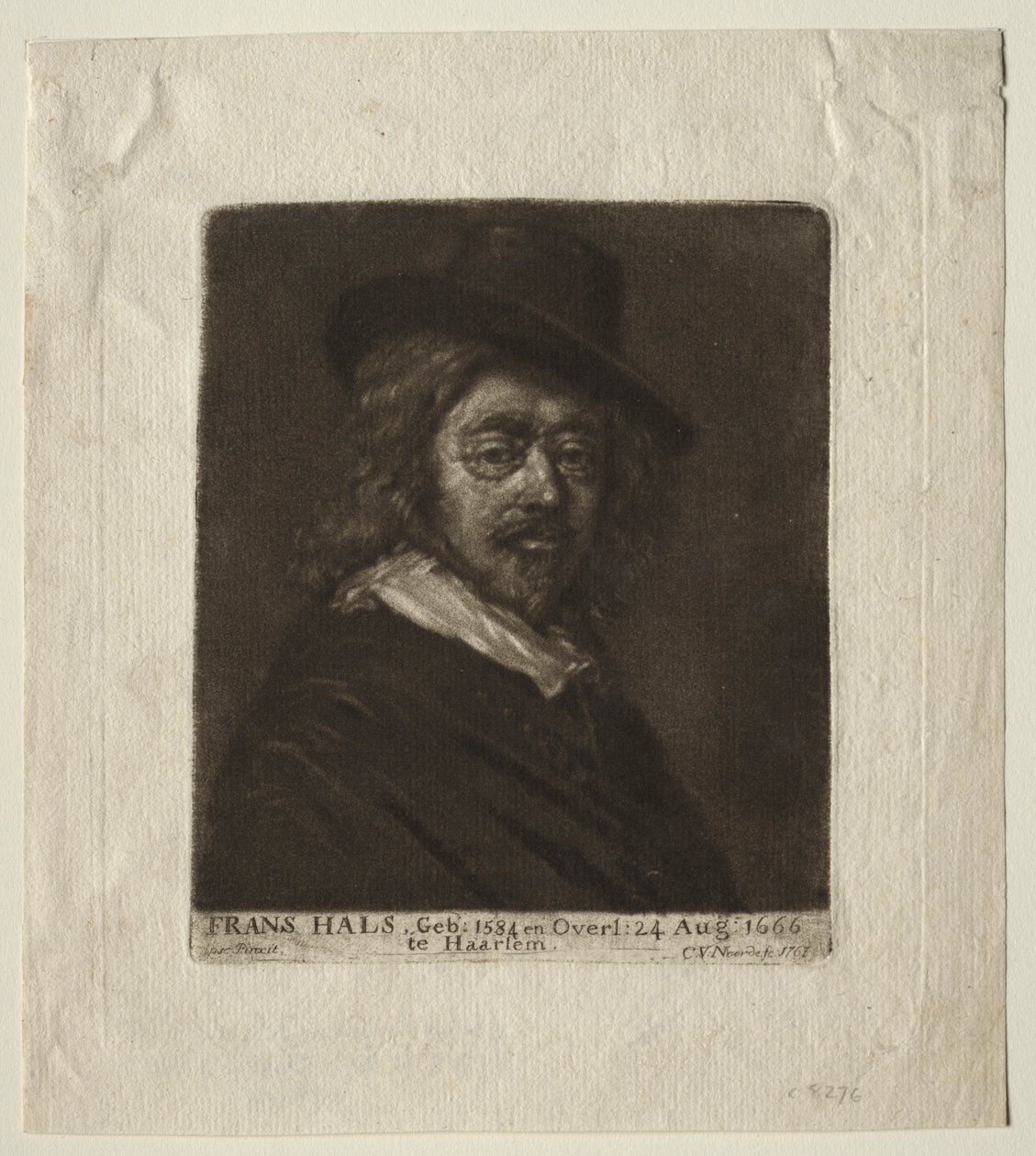 Frans Hals, 1761. od Cornelis van Noorde