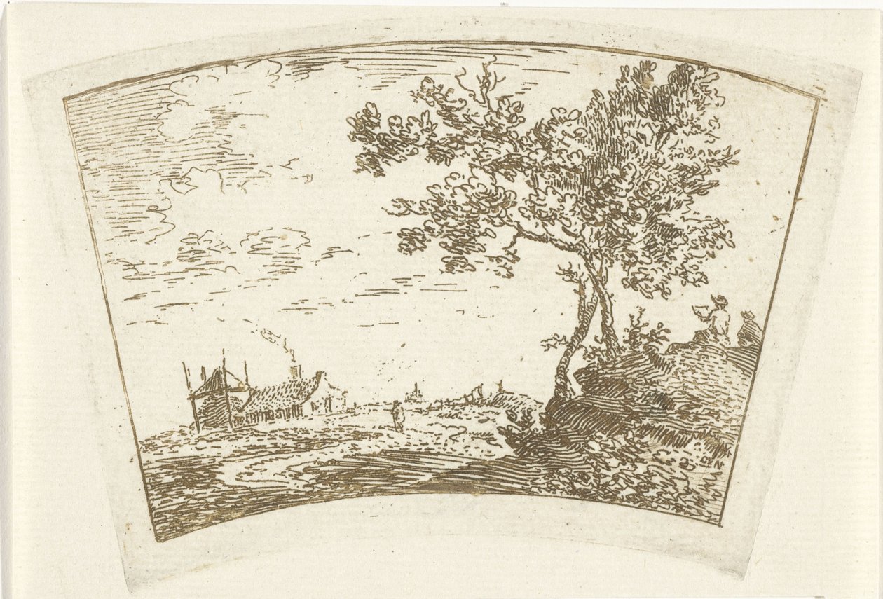 Krajina s farmou od Cornelis van Noorde