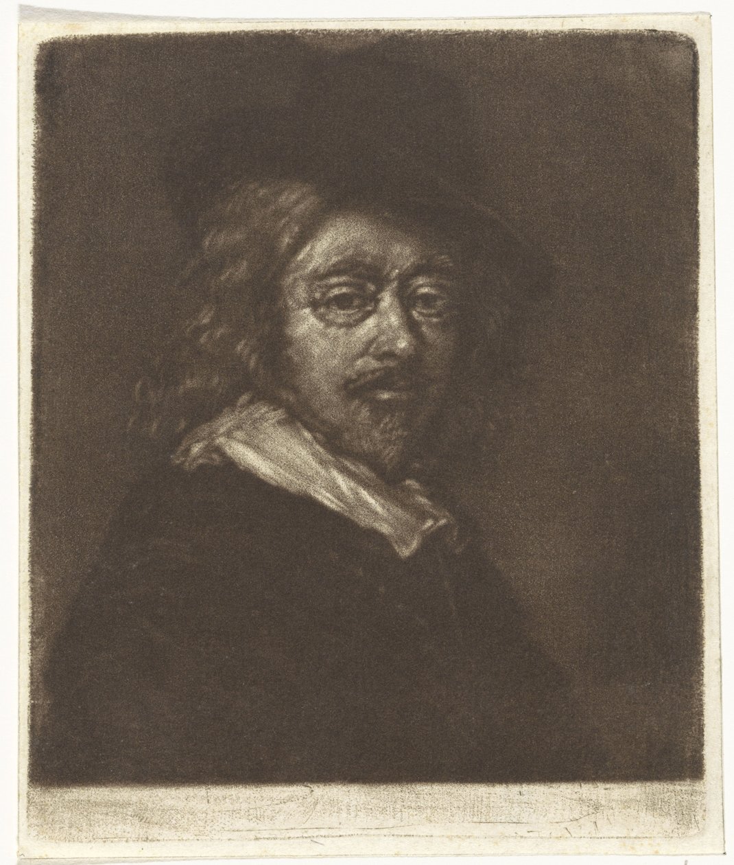 Portrét Franse Halse s kloboukem od Cornelis van Noorde