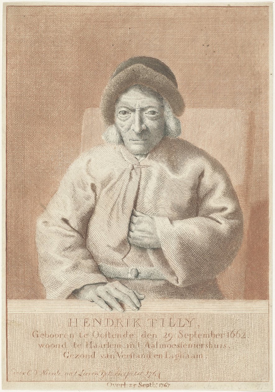 Portrét Hendrika Tillyho od Cornelis van Noorde