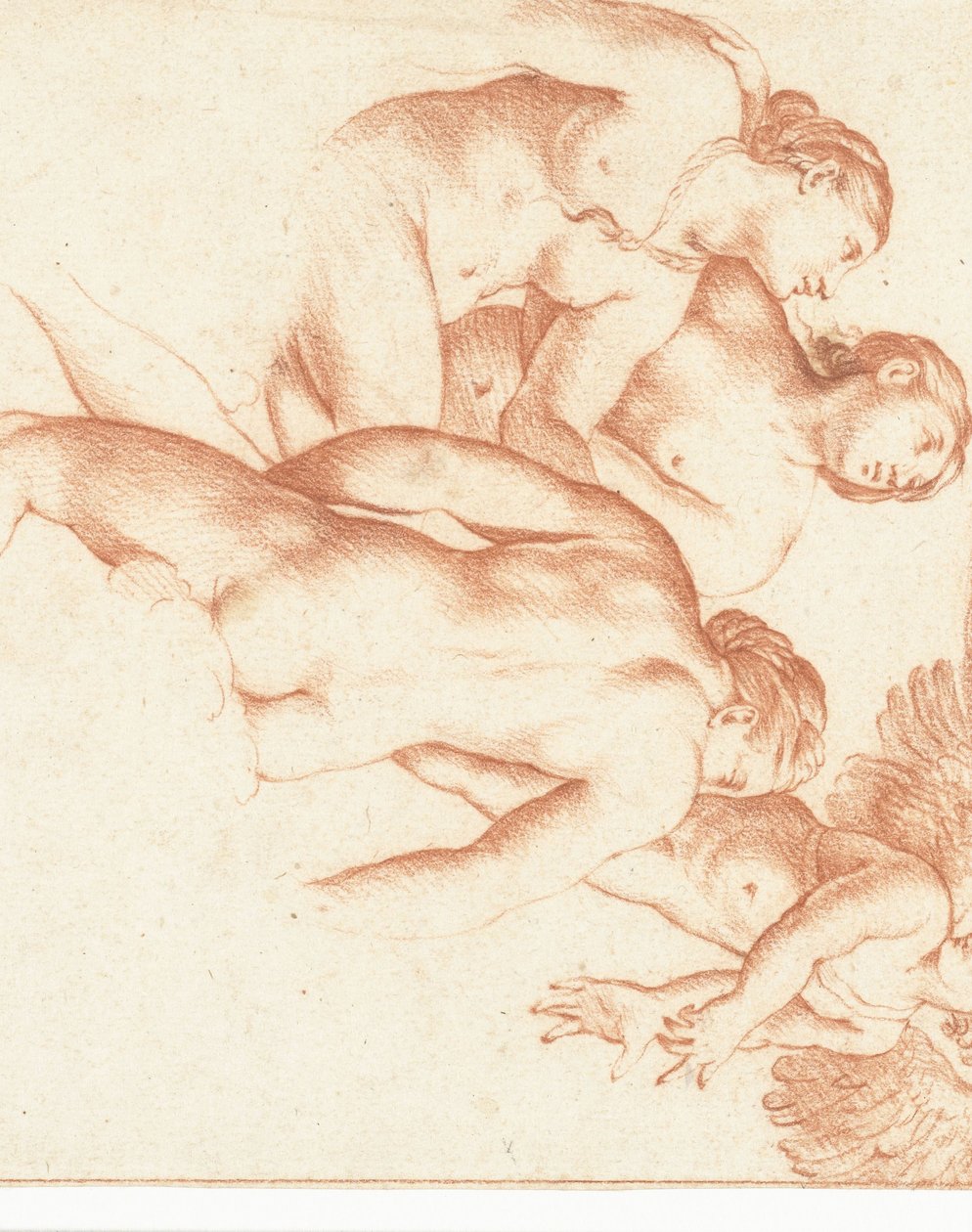 Amor a Tři Grácie od Cornelis van Poelenburch