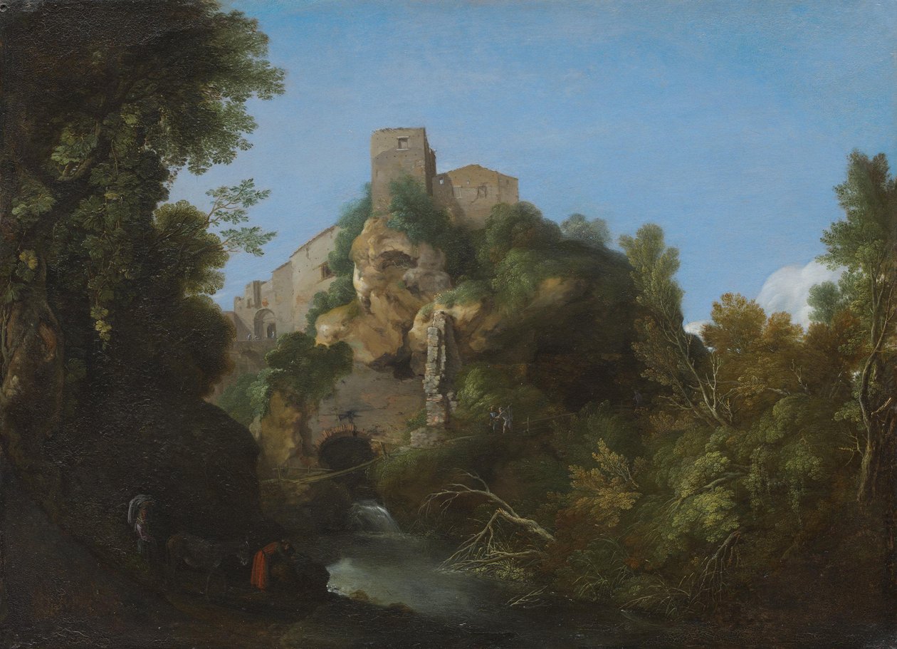 Italská krajina od Cornelis van Poelenburch