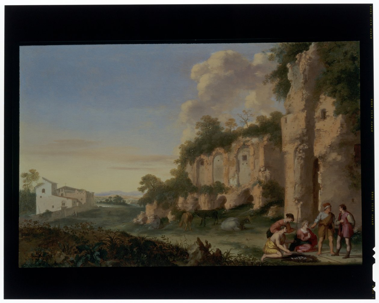 Kartáčci v krajině od Cornelis van Poelenburgh or Poelenburch