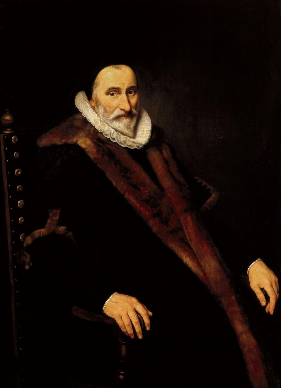 Portrét Cornelis Pietersz Hoofta od Cornelis van der Voort