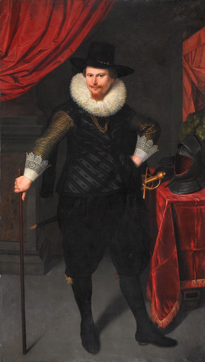 Portrét Laurense Real Portrét Laurense Real od Cornelis van der Voort