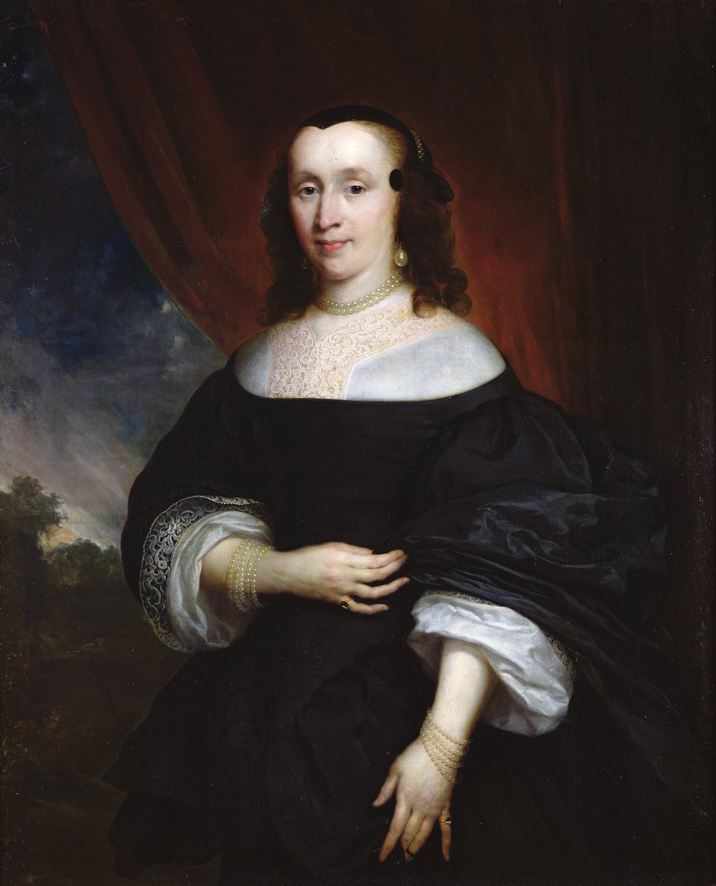 Portrét ženy od Cornelius Janssen van Ceulen