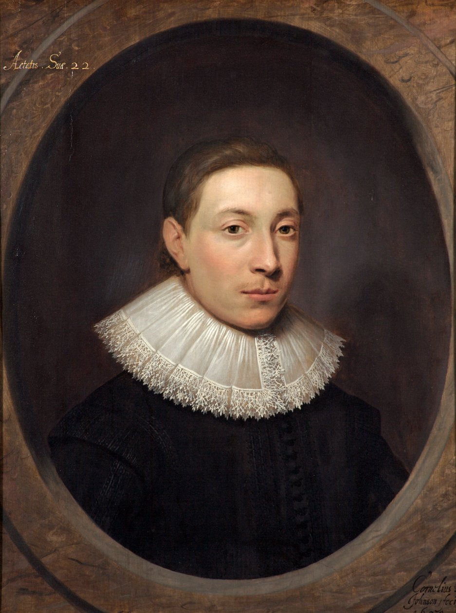 Portrét mladého muže, 1620 od Cornelius Janssen van Ceulen