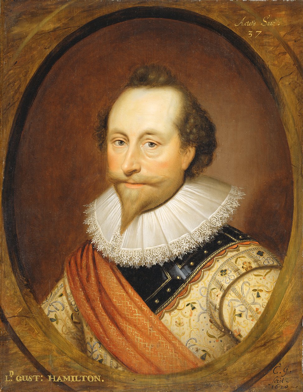Sir Alexander Temple, 1620 od Cornelius Janssen van Ceulen