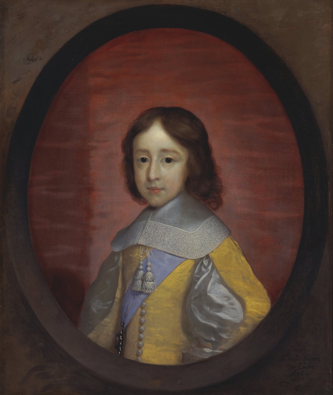 William III, Prince of Orange, jako dítě od Cornelius I Johnson