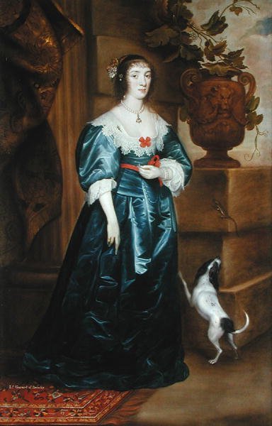 Lady Gerard z Bromley († 1634) kolem 1633 (olej na plátně) od Cornelius Janssen van Ceulen