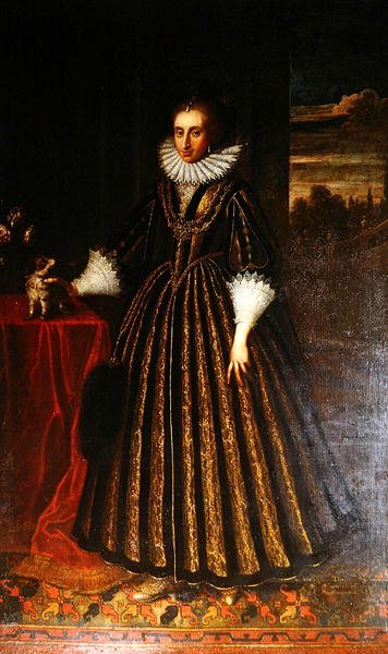 Lady Southampton od Cornelius Janssen van Ceulen