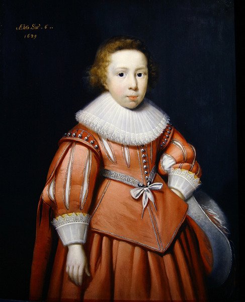 Portrét mladého chlapce od Cornelius Janssen van Ceulen