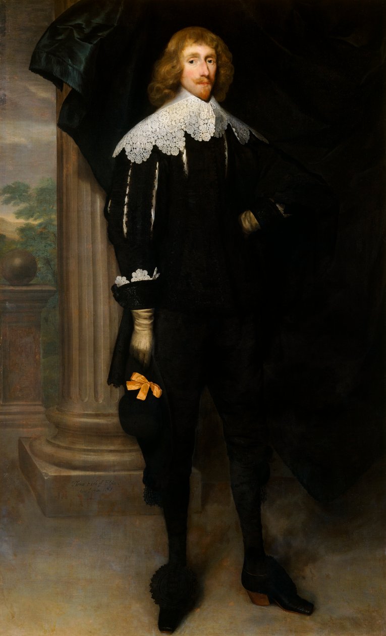 Thomas Bruce, 1. hrabě z Elginu, skotský šlechtic, 1638 od Cornelius Janssen van Ceulen