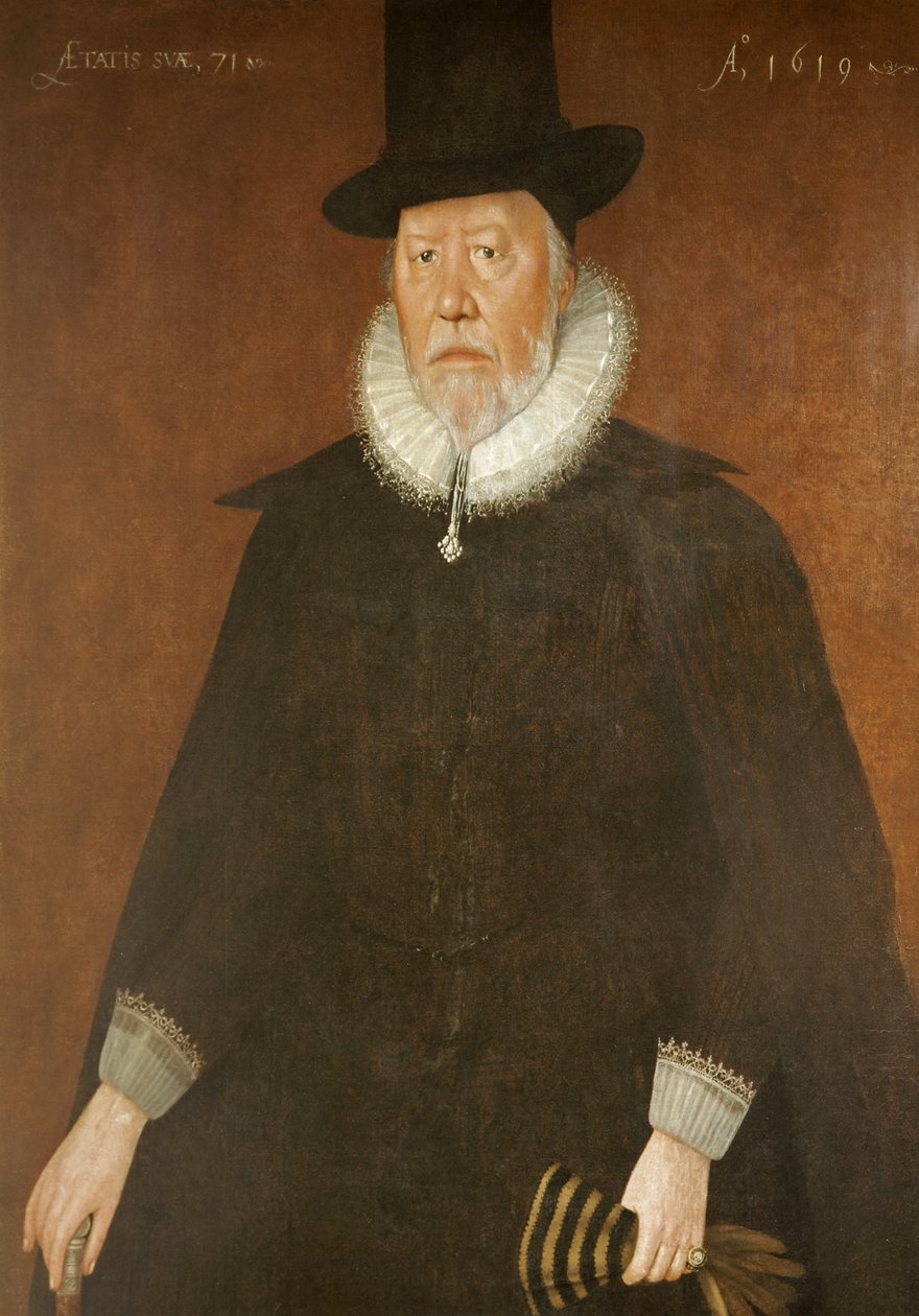 William Norwood, 1619 od Cornelius Janssen van Ceulen