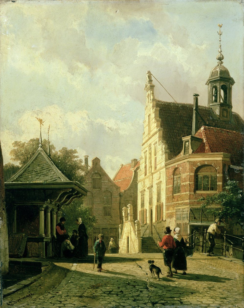 Neznámý obrázek od Cornelis Springer