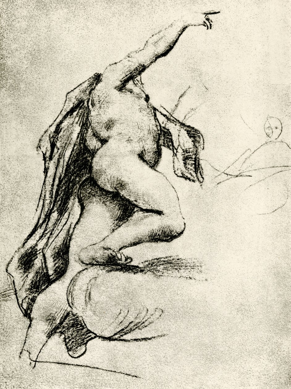Pohybová studie od Antonio da Correggio