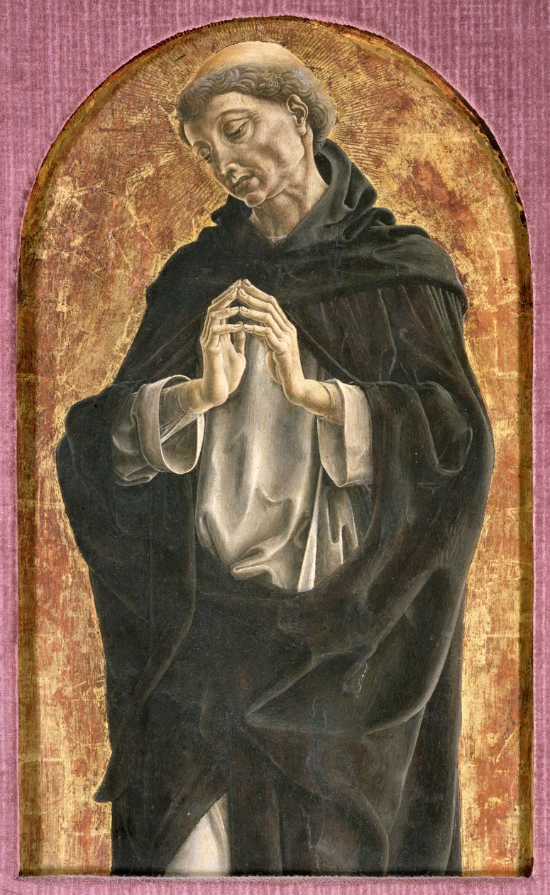 Saint Dominic (tempera na panelu) od Cosimo Tura