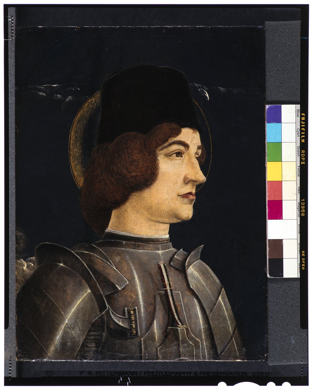 Svatý Jiří, asi 1475-76 od Cosimo Tura