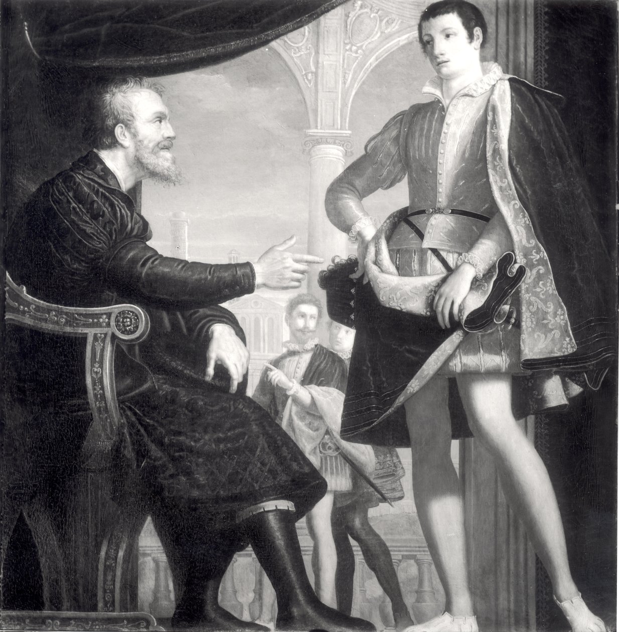Michelangelo (1475-1564) a Francesco I (1541-87) de Medici od Cosimo Gamberucci or Gambaruccio