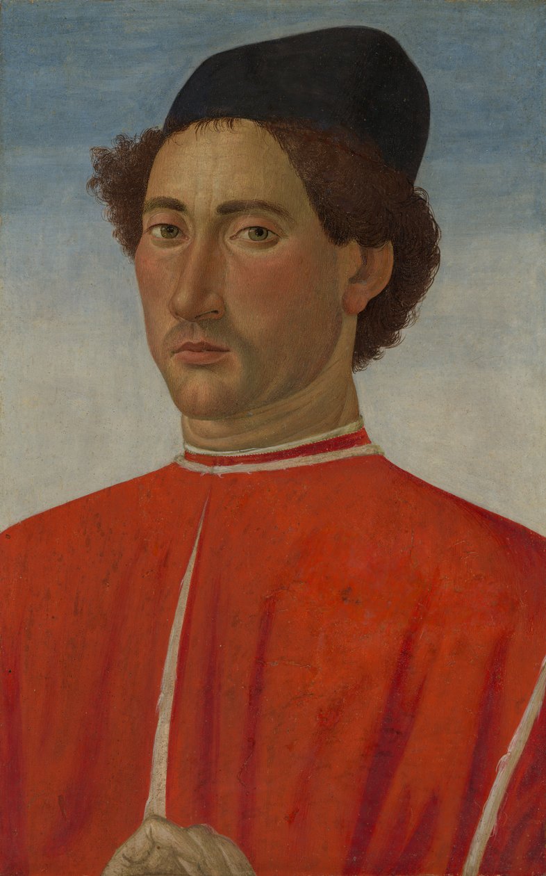 Portrét muže, ca. 1481-82. od Cosimo Rosselli