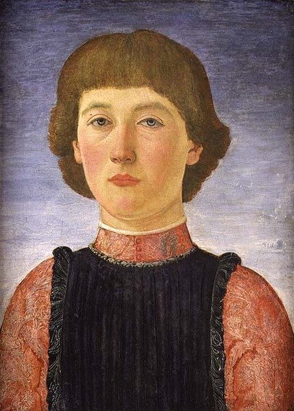 Portrét mladého gentlemana od Cosimo Rosselli