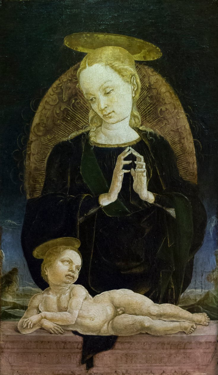 Madonna a dítě od Cosimo Tura