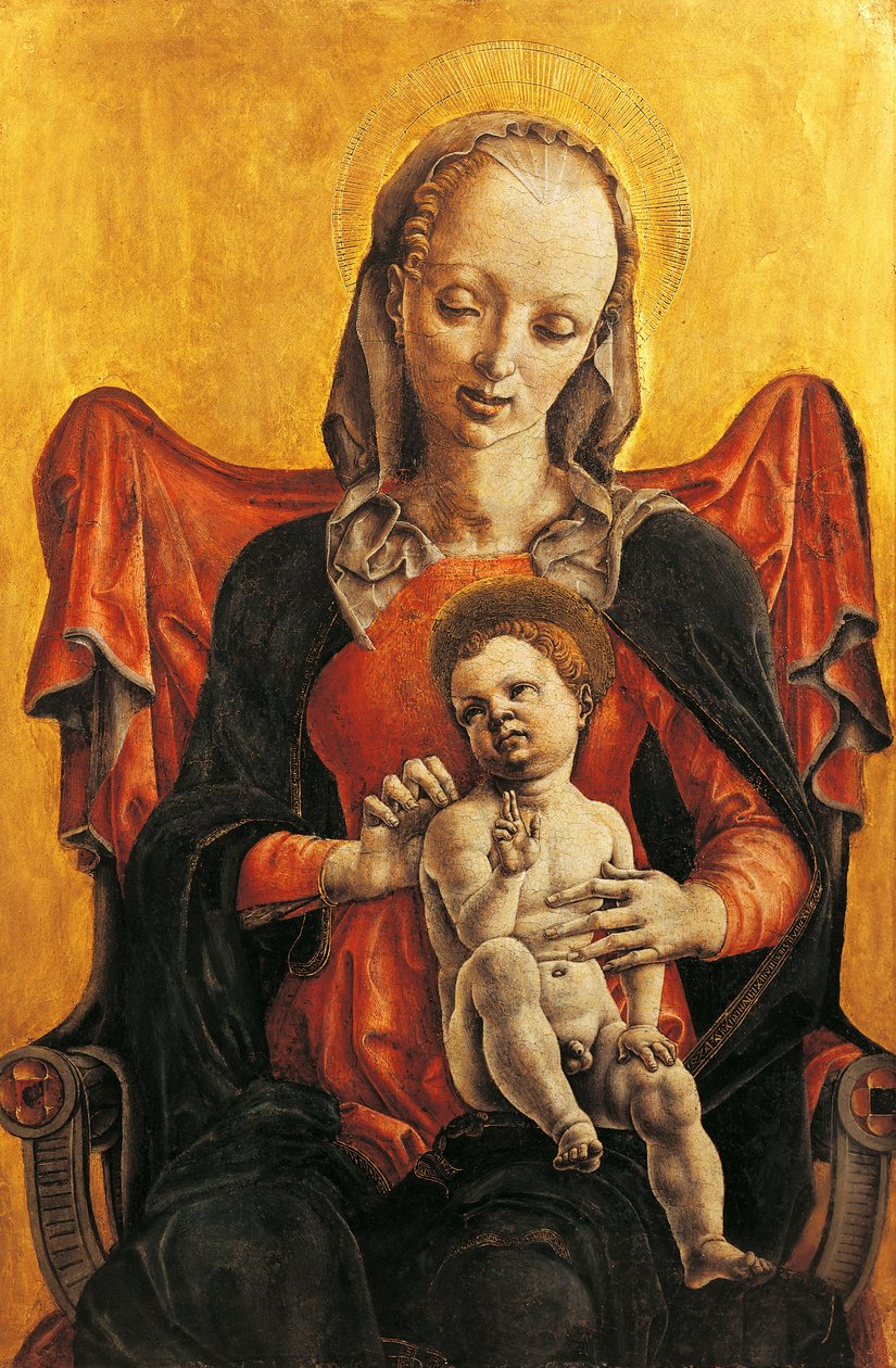 Madonna s dítětem, od Cosme