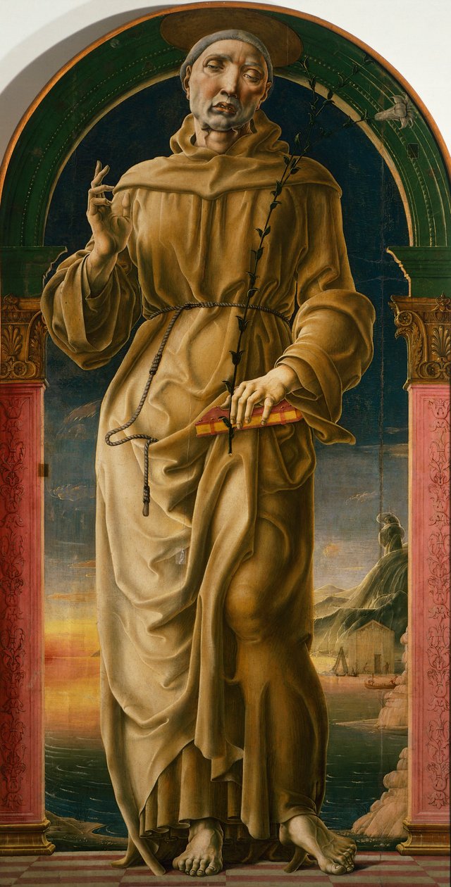 Svatý Antonín z Padovy, od Cosme