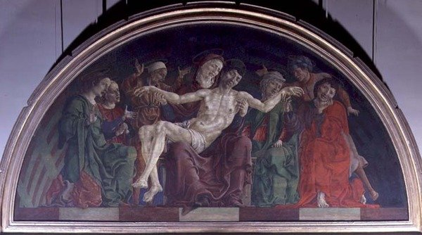 Pieta (olej na desce) od Cosimo Tura