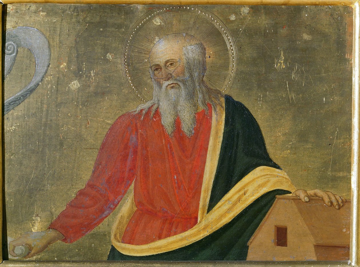 Noah Predella Panel oltářního obrazu. od Cosimo di Lorenzo Rosselli