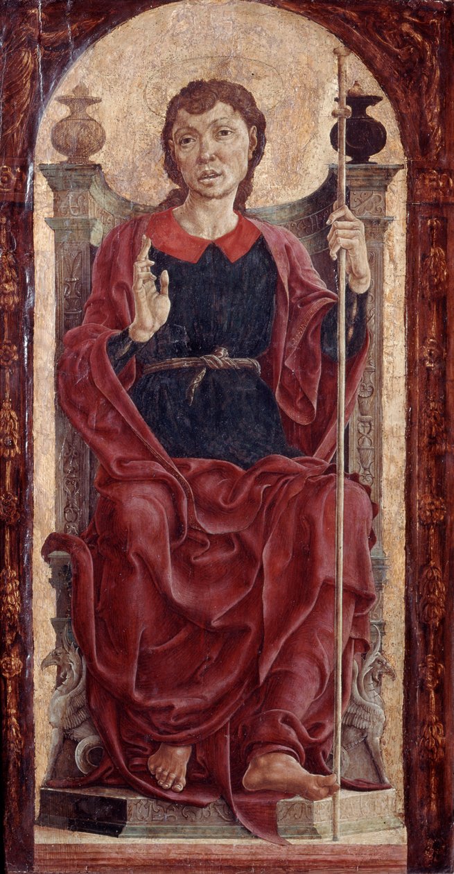 Svatý Jakub Veliký, 1475 od Cosmè Tura