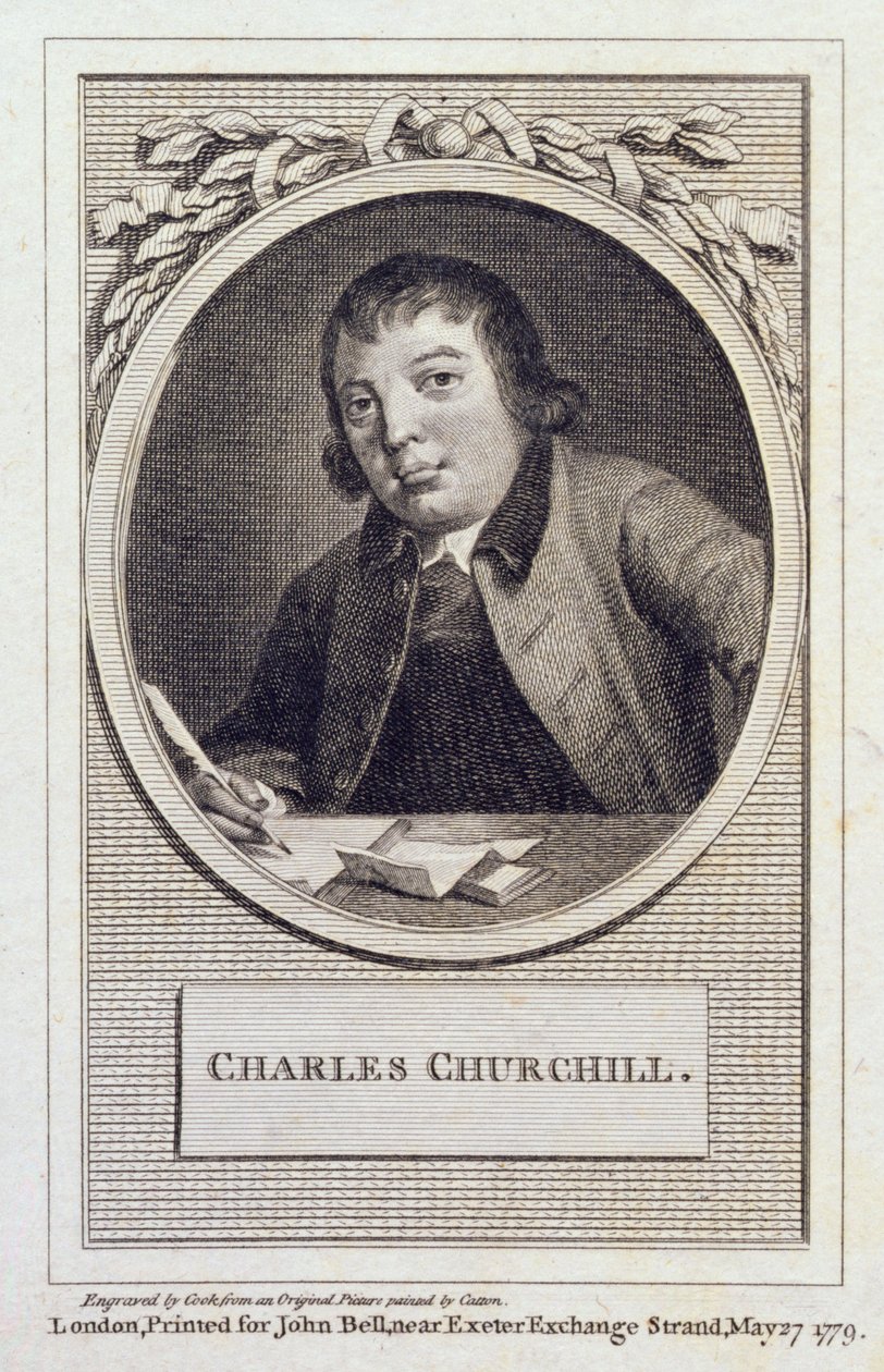 Charles Churchill od Cotton (after)