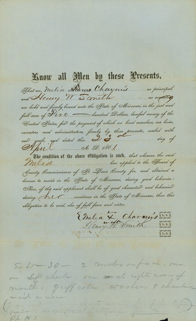 Chavouis zdarma černoch Bond od County Court of St. Louis