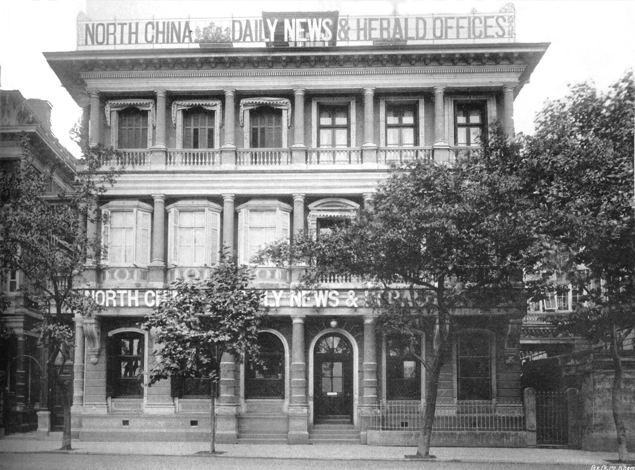 North China Daily News & Herald Offices, 1910 od Cox Company Ltd