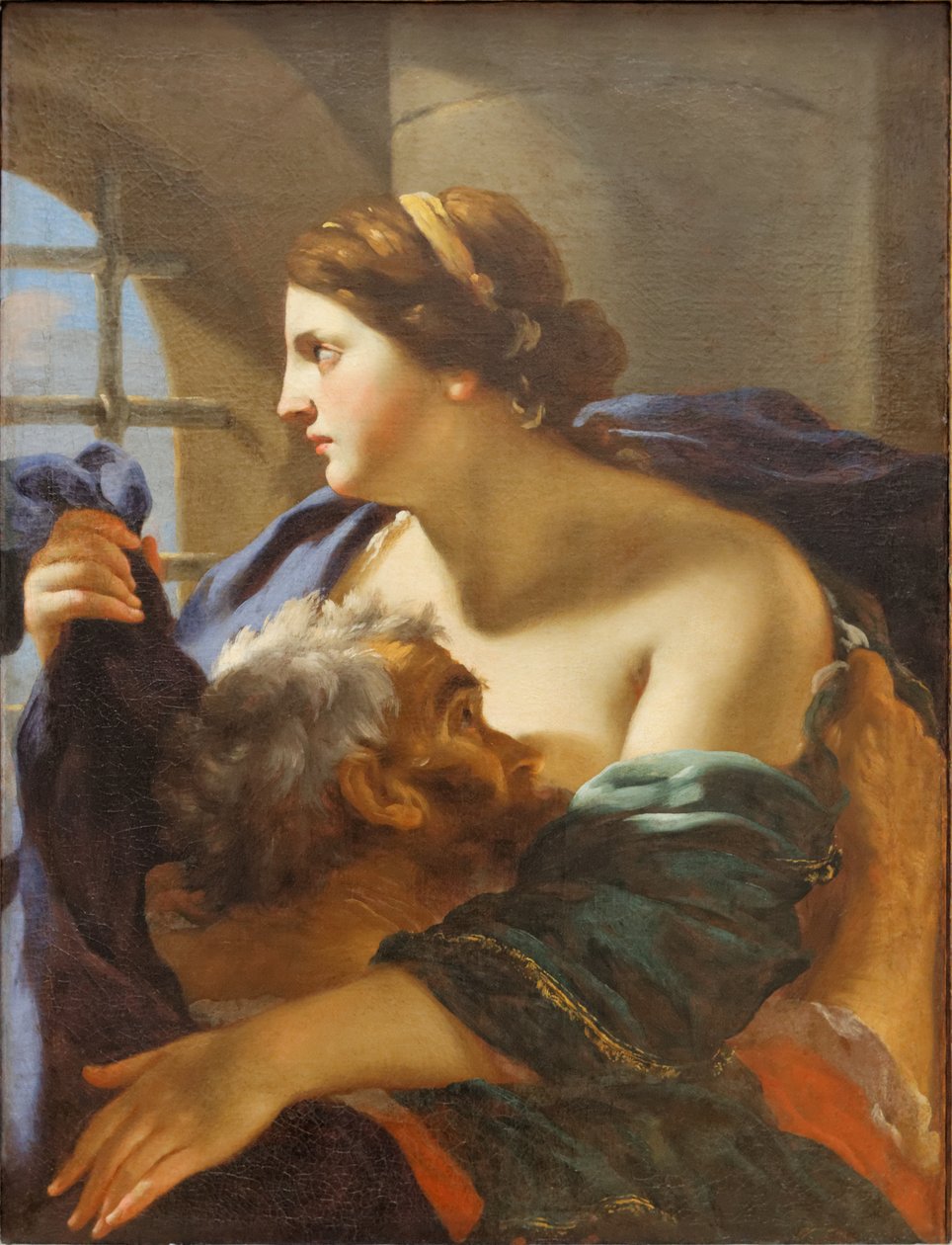 Římská charita Mellin Louvre RF 1985-81 n01 od Coyau
