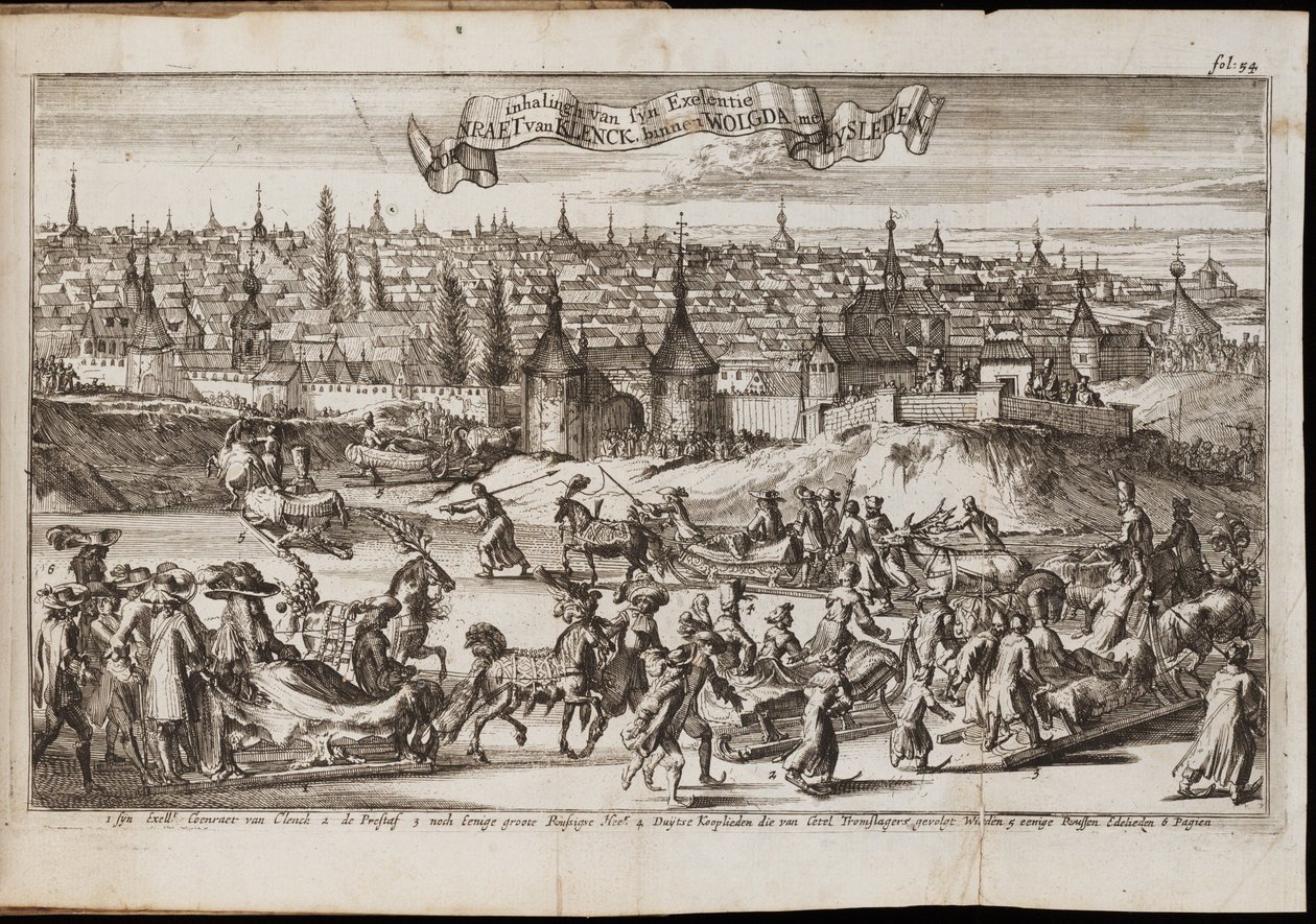 Vologda Od: Historisch Verhael, nebo Beschryving van de Voyagie, 1677 od Coyet