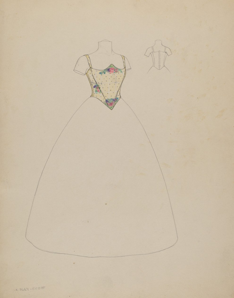Design pro Bodice od Creighton Kay Scott