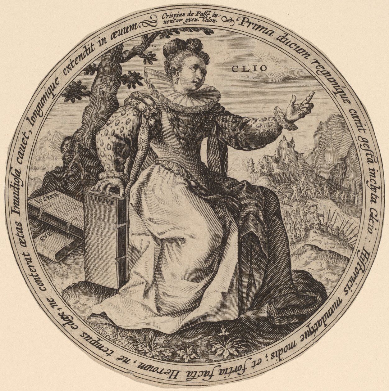 Clio od Crispijn de Passe I