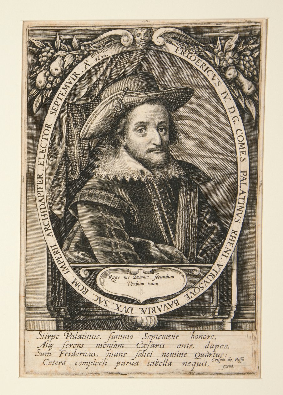 Fridrich IV., kurfiřt Palatine od Crispijn de Passe the Elder