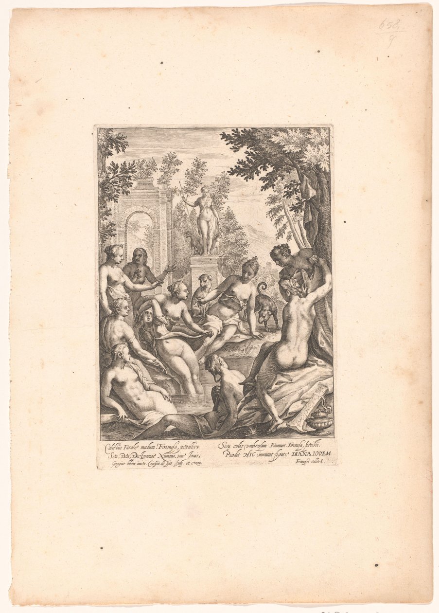 Diana v Callisto od Crispijn van de Passe (I)