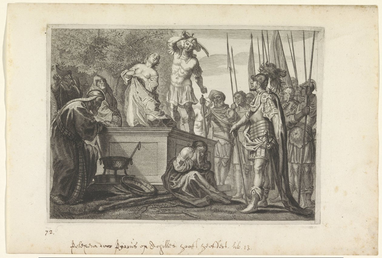 Nabídka van Polyxena Metamorfosen van Ovidius (název série) od Crispijn van de Passe (II)