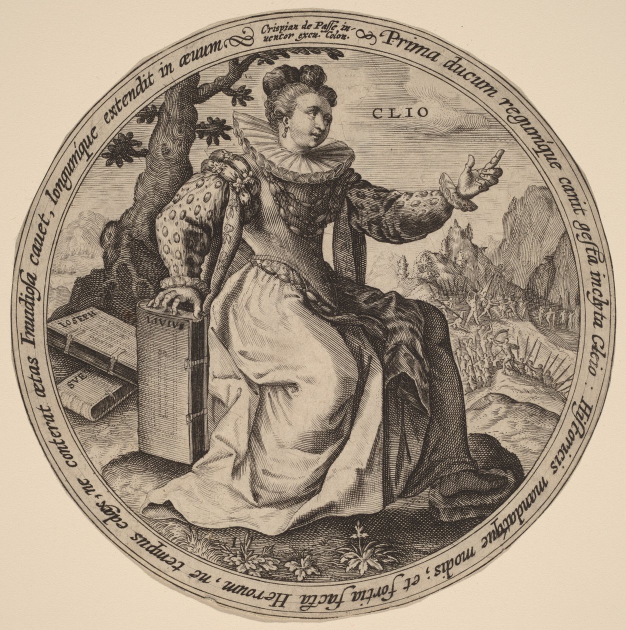 Historie od Crispijn van de Passe I